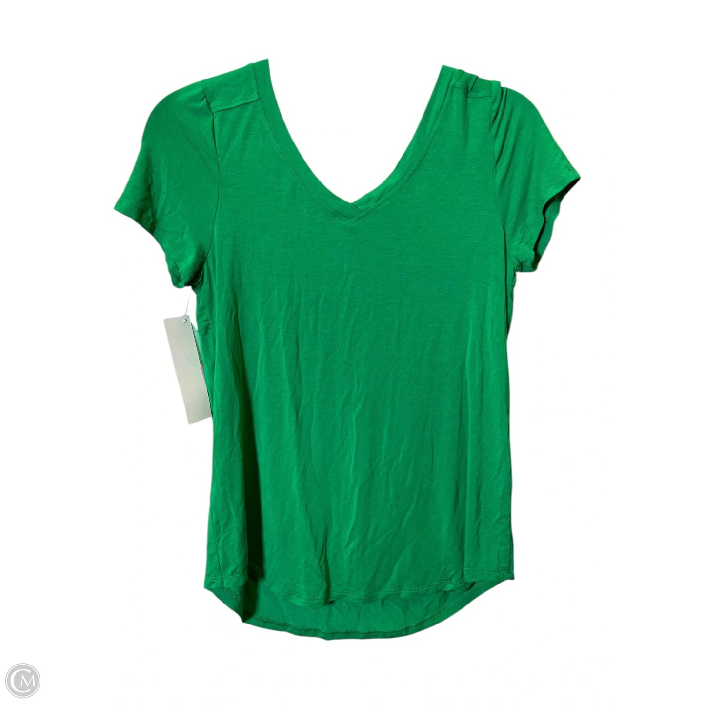 Top Short Sleeve Basic By Cable And Gauge In Green, Size: M