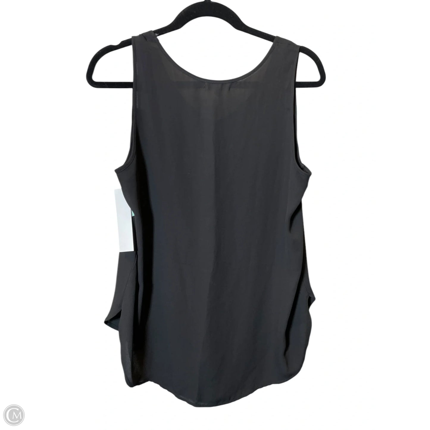 Top Sleeveless By Pleione In Black, Size: L