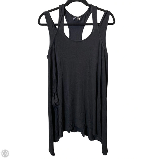 Top Sleeveless By Cmc In Black, Size: L