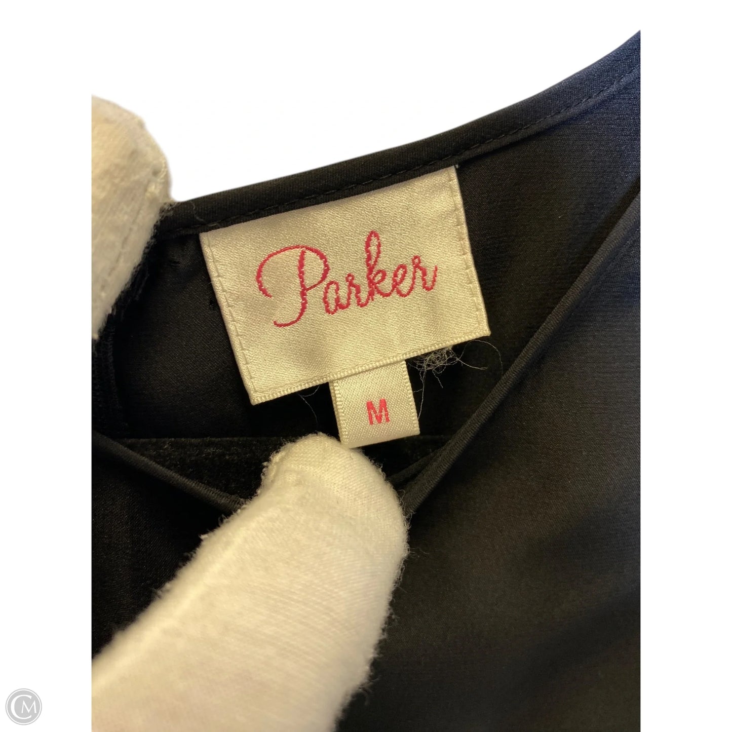 Dress Casual Short By Parker In Black & Cream, Size: M