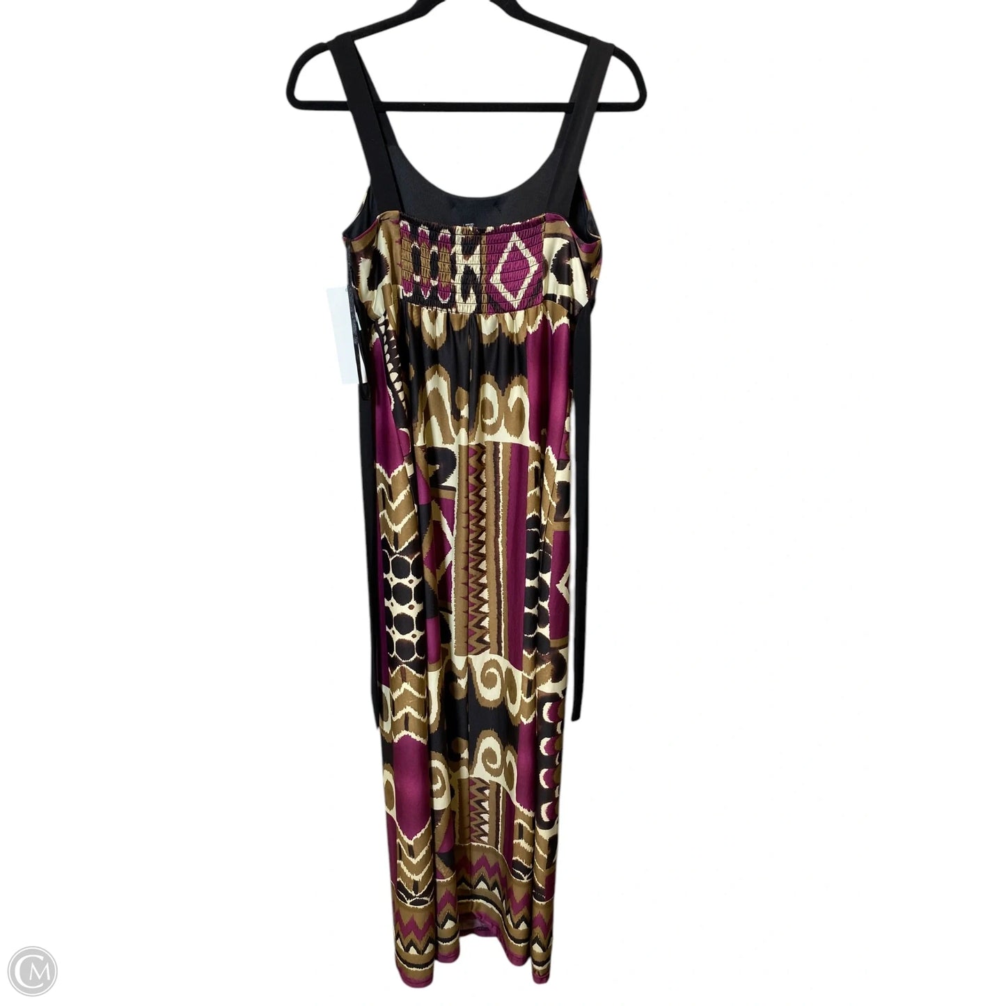 Dress Casual Maxi By Cmc In Multi-colored, Size: 4