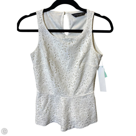 Top Sleeveless By Cmc In White, Size: Xs