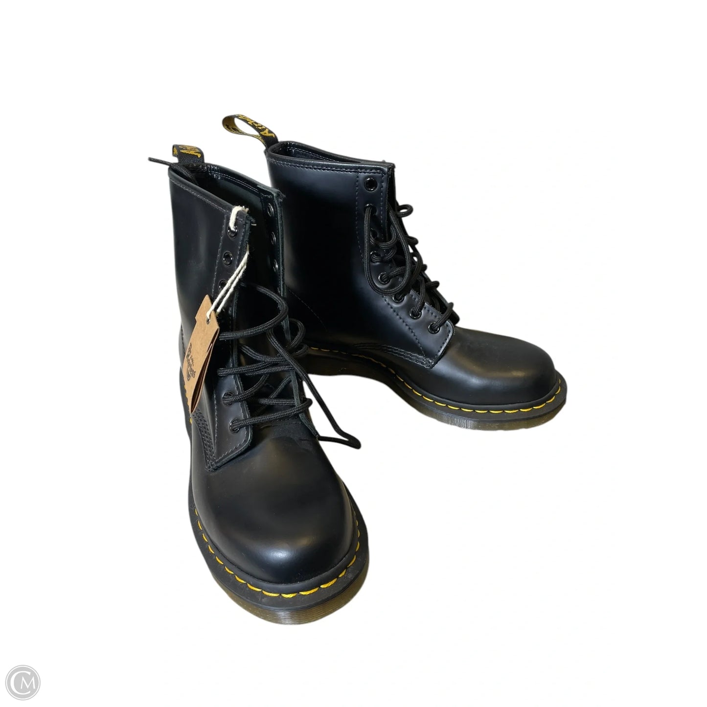 Boots Ankle Flats By Dr Martens In Black, Size: 8
