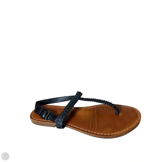 Sandals Flats By Gianni Bini In Black, Size: 8
