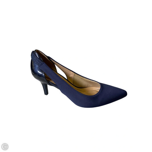 Shoes Heels Kitten By Cmc In Navy, Size: 7.5