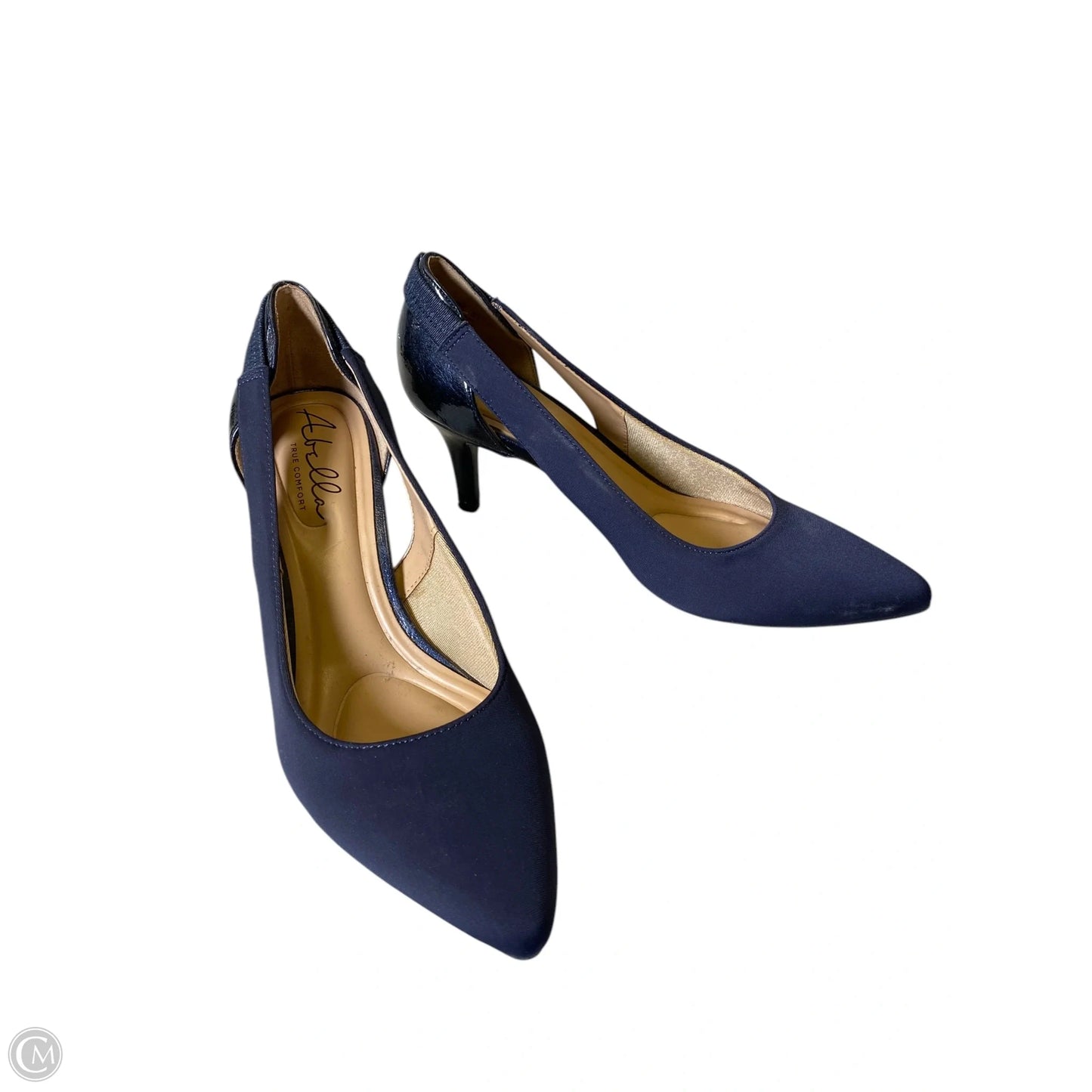 Shoes Heels Kitten By Cmc In Navy, Size: 7.5