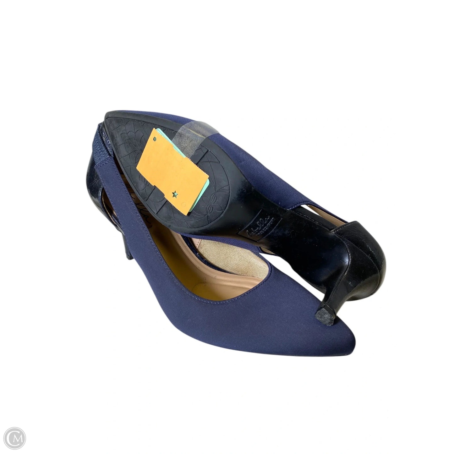 Shoes Heels Kitten By Cmc In Navy, Size: 7.5