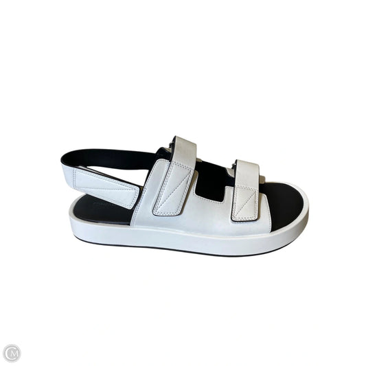 Sandals Flats By Amazon Essentials In White, Size: 12
