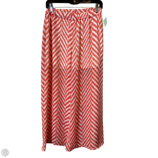 Pants Wide Leg By Cmc In Red & White, Size: M