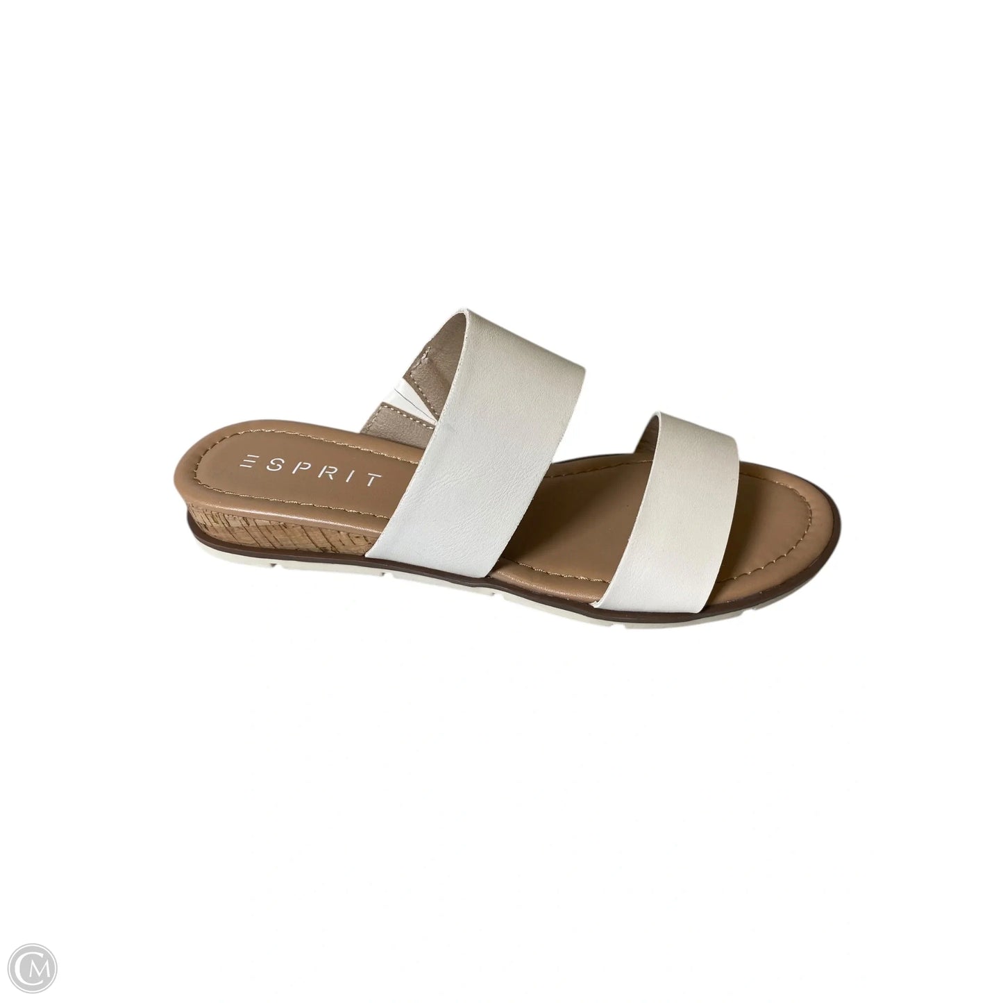Sandals Flip Flops By Esprit In Cream, Size: 8