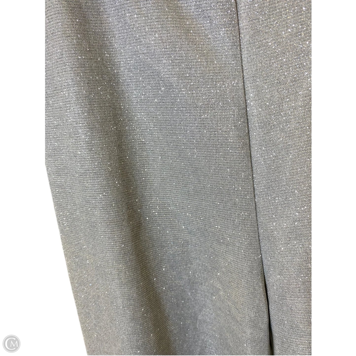 Pants Wide Leg By Cmc In Silver, Size: M