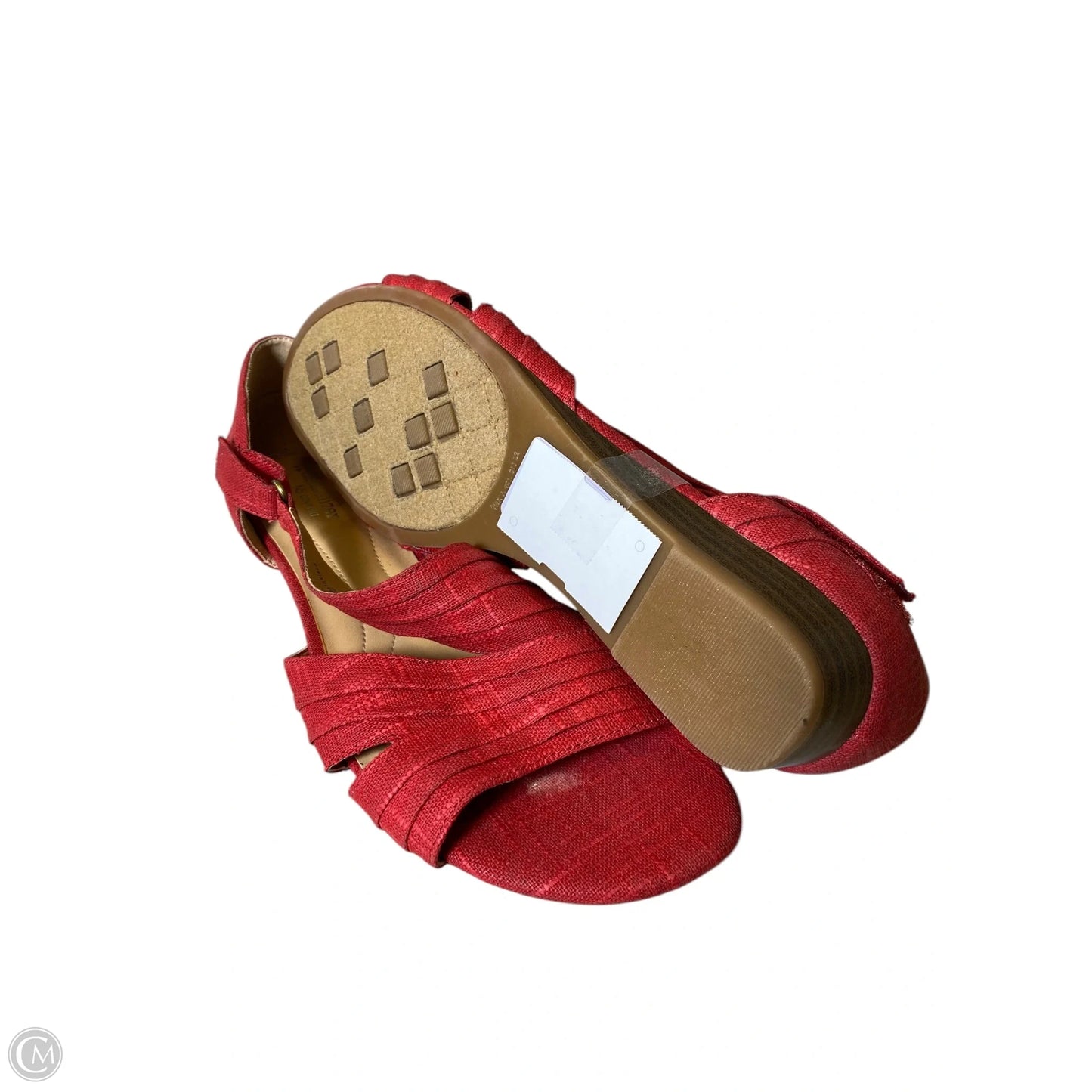 Sandals Flats By Naturalizer In Red, Size: 10