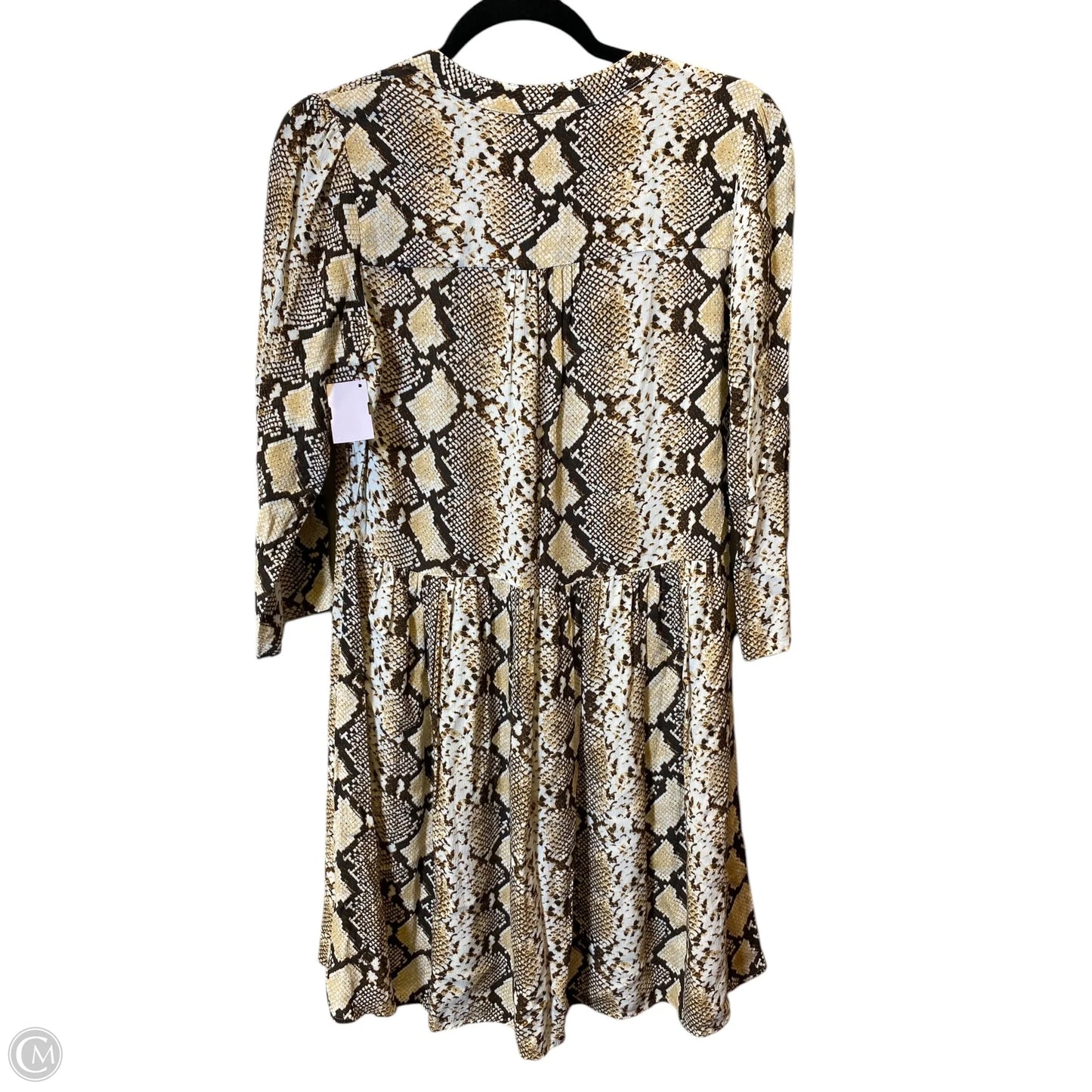 Dress Casual Midi By Maeve In Animal Print, Size: M