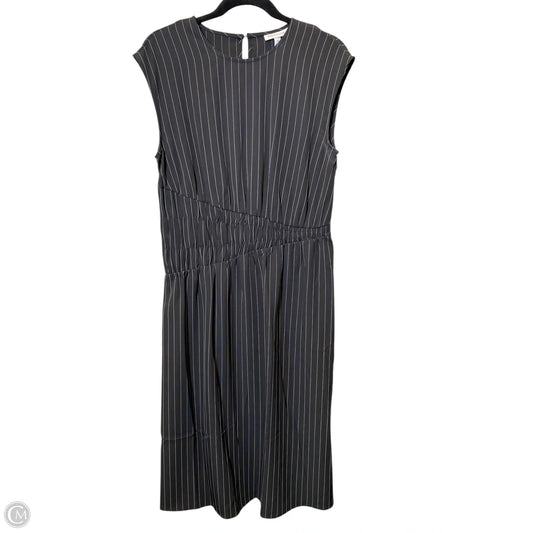 Dress Casual Midi By Prologue In Striped Pattern, Size: M