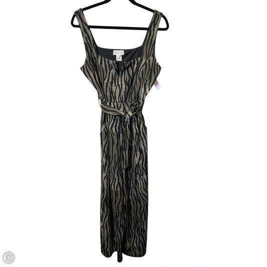 Jumpsuit By Cmc In Black & Grey, Size: 10