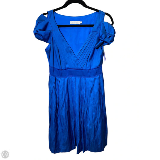 Dress Casual Midi By Mm Couture In Blue, Size: M