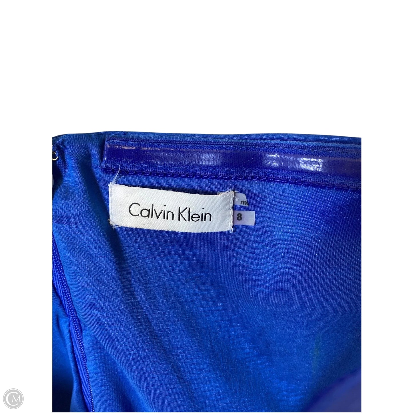 Dress Party Short By Calvin Klein In Blue, Size: 8