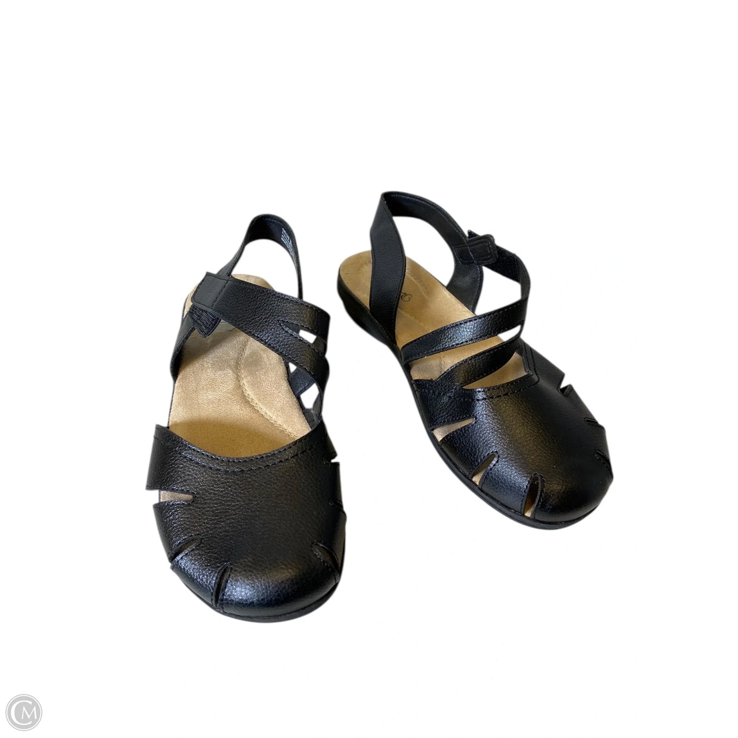 Sandals Flats By Bare Traps In Black, Size: 9
