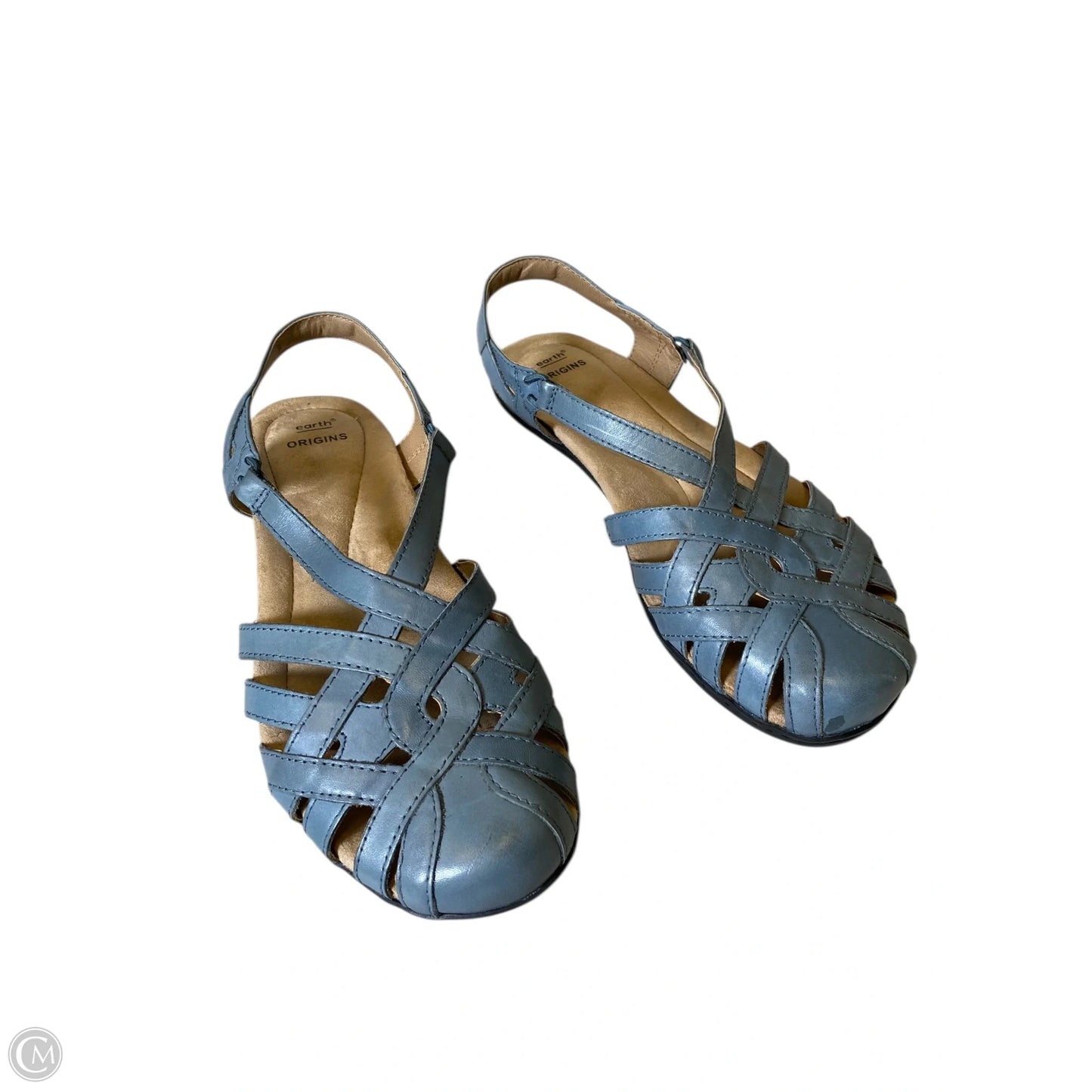 Sandals Flats By Earth Origins In Blue, Size: 9.5