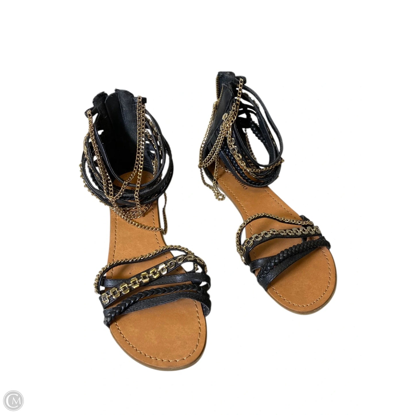 Sandals Flats By Zigi Soho In Black, Size: 7.5