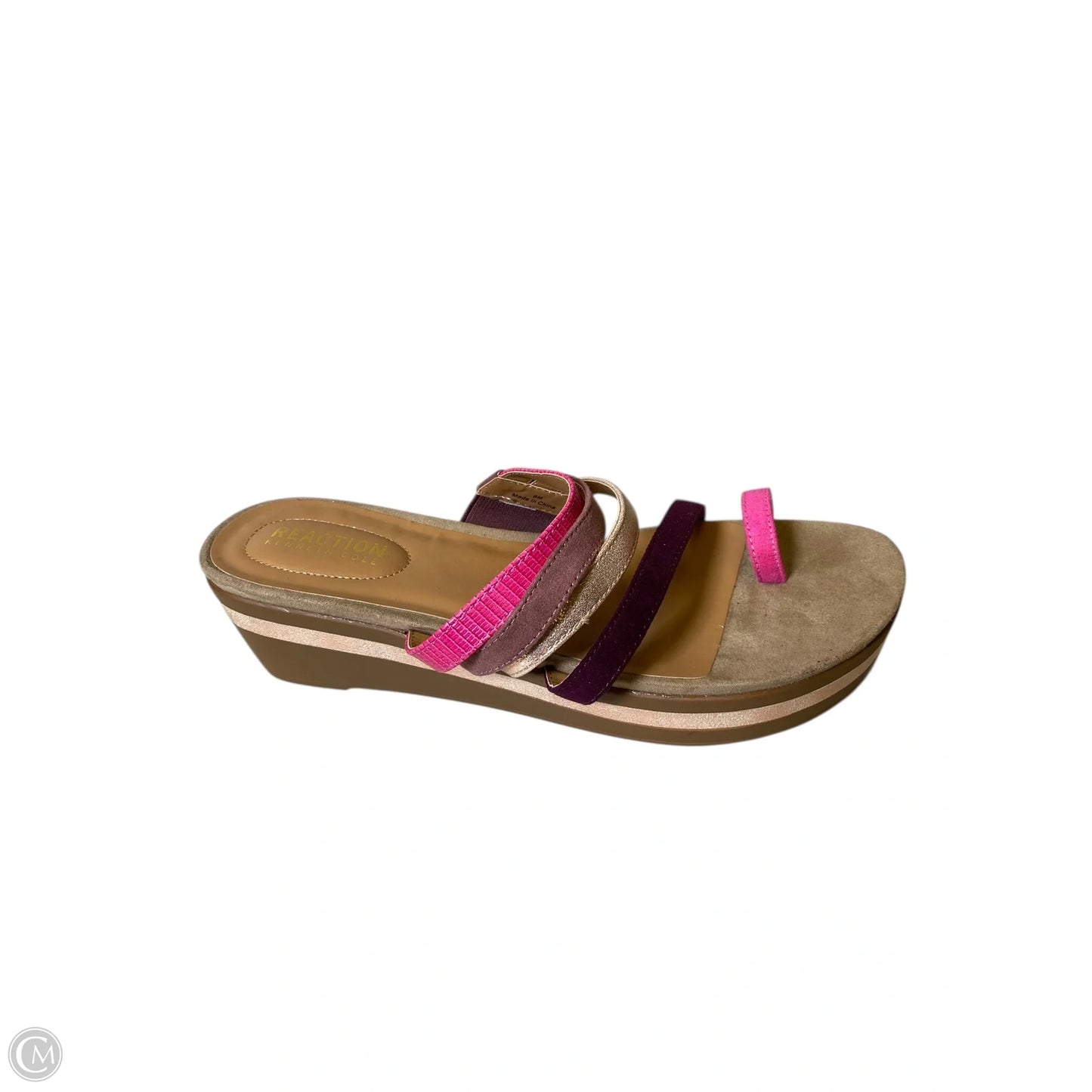 Sandals Flats By Kenneth Cole Reaction In Multi-colored, Size: 8