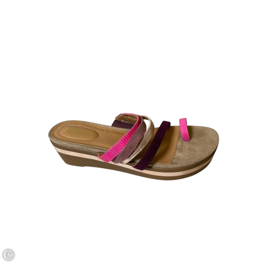 Sandals Flats By Kenneth Cole Reaction In Multi-colored, Size: 8