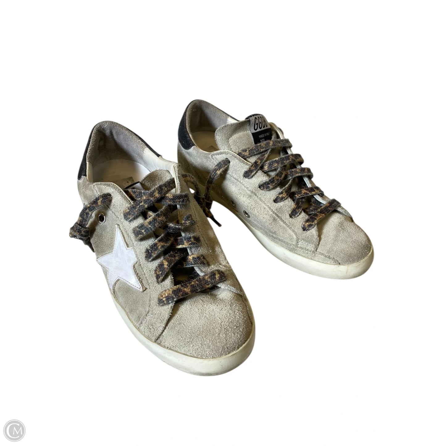 Shoes Luxury Designer By Golden Goose In Grey, Size: 38