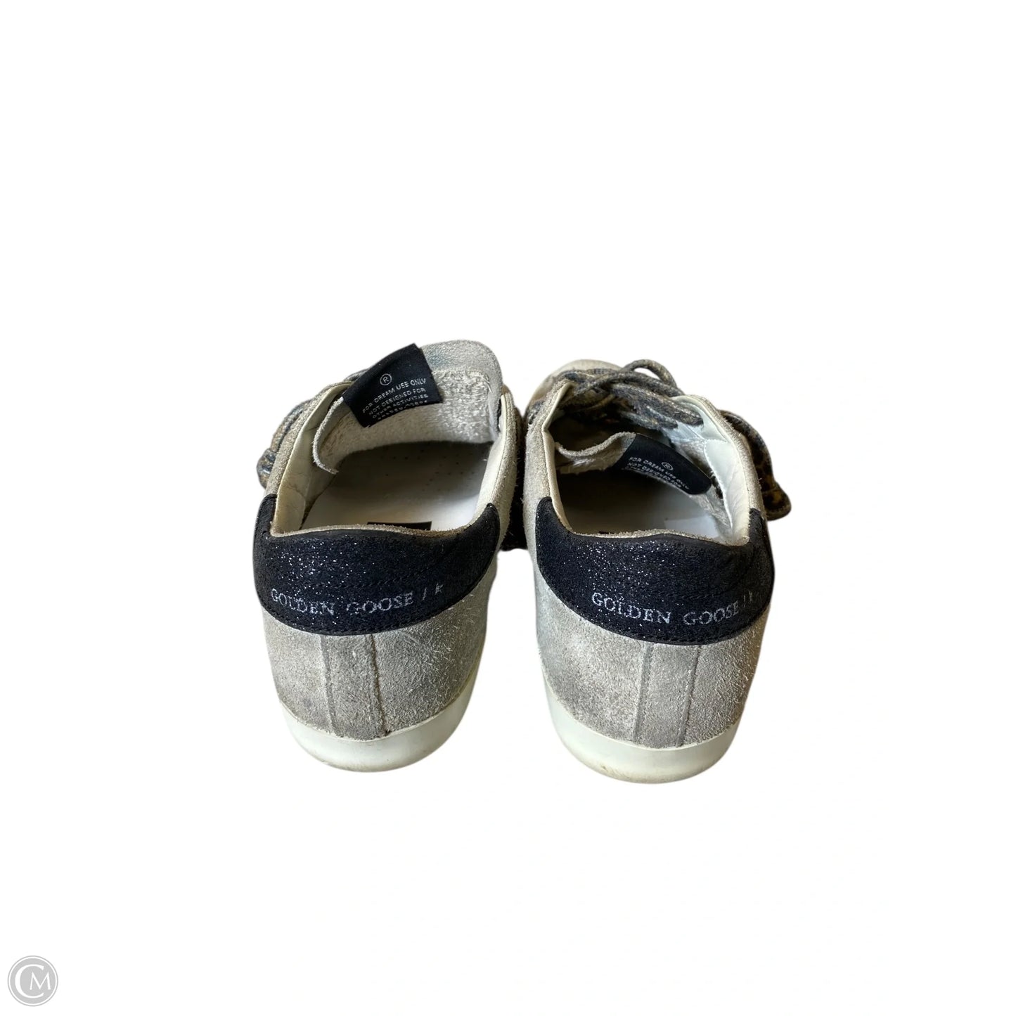 Shoes Luxury Designer By Golden Goose In Grey, Size: 38