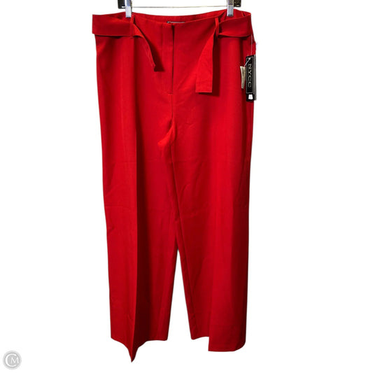 Pants Wide Leg By Cmc In Red, Size: 16