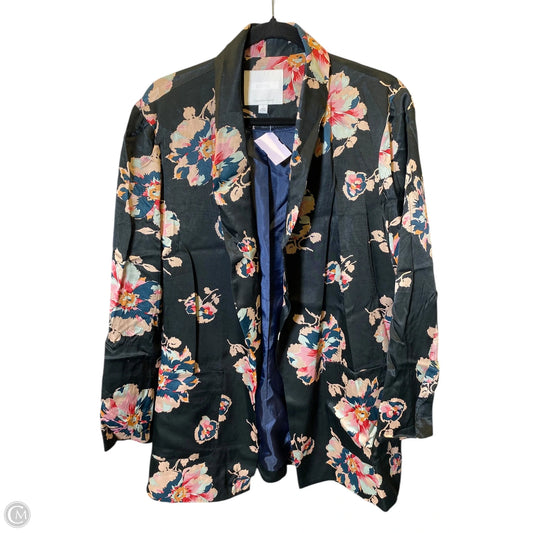 Blazer By Anthropologie In Floral Print, Size: S