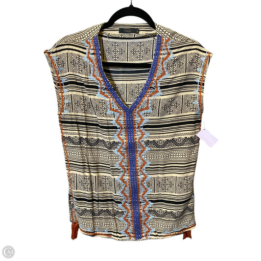 Top Short Sleeve By Thml In Multi-colored, Size: M