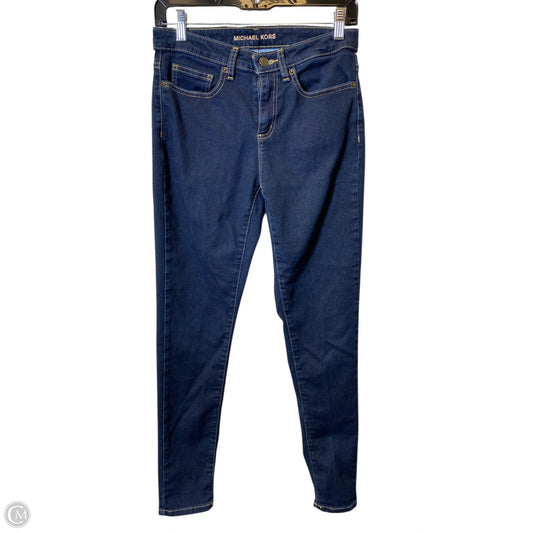 Jeans Designer By Michael Kors In Navy, Size: 6