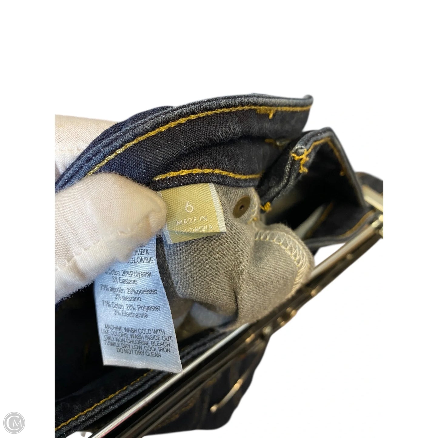 Jeans Designer By Michael Kors In Navy, Size: 6