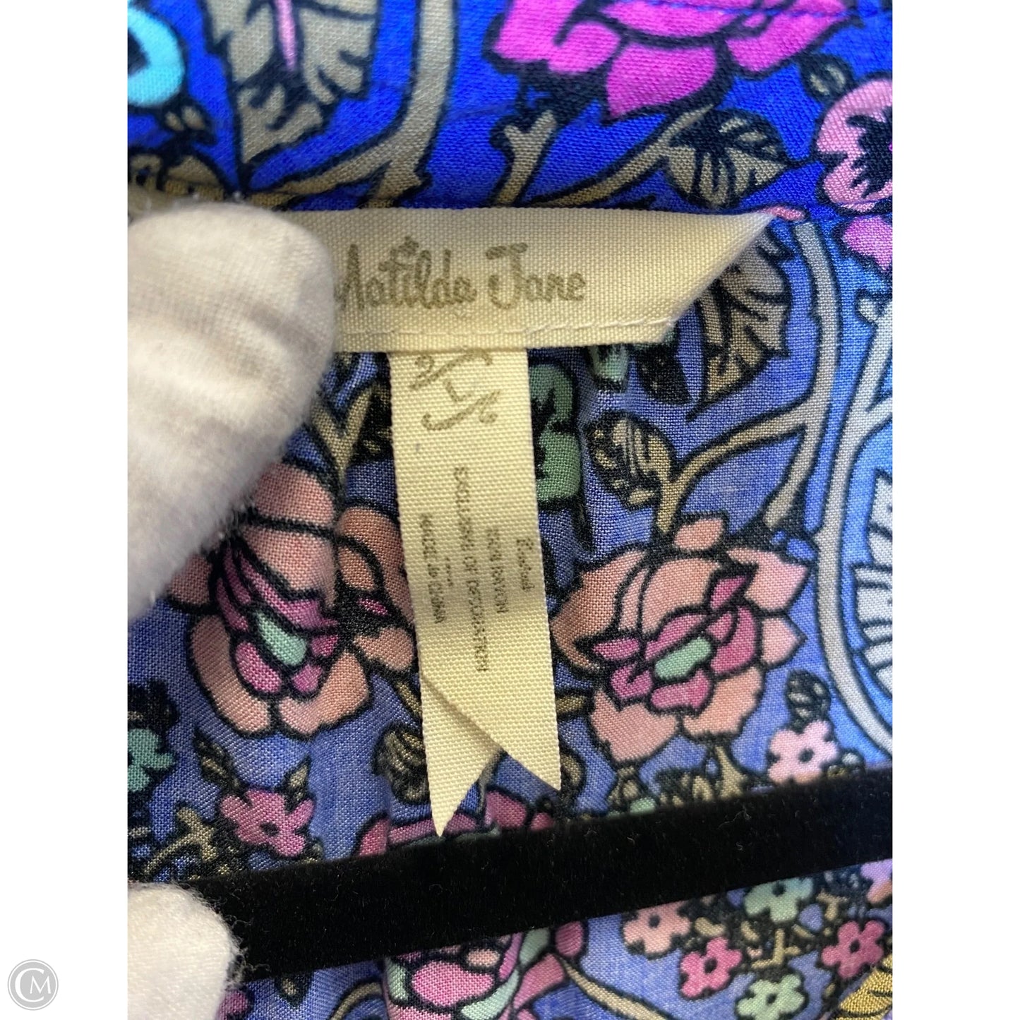 Tunic 3/4 Sleeve By Matilda Jane In Multi-colored, Size: L