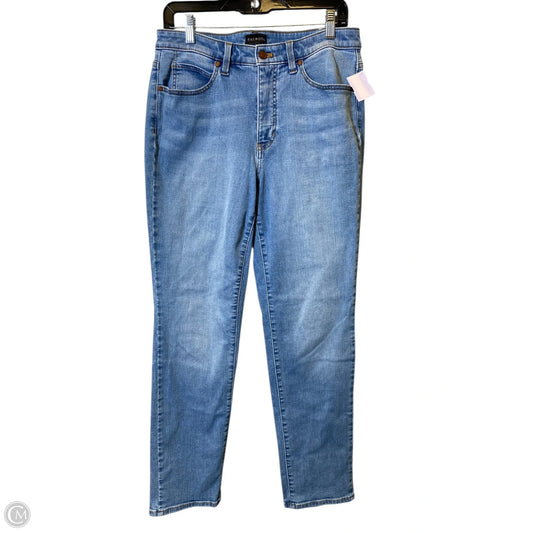 Jeans Straight By Talbots In Blue, Size: 8