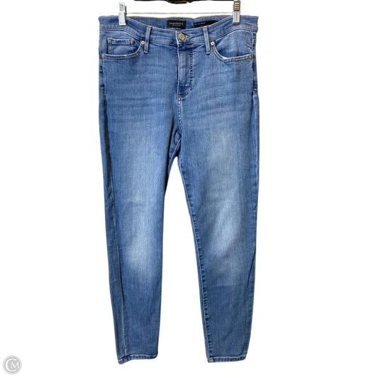 Jeans Skinny By Banana Republic In Blue, Size: 10