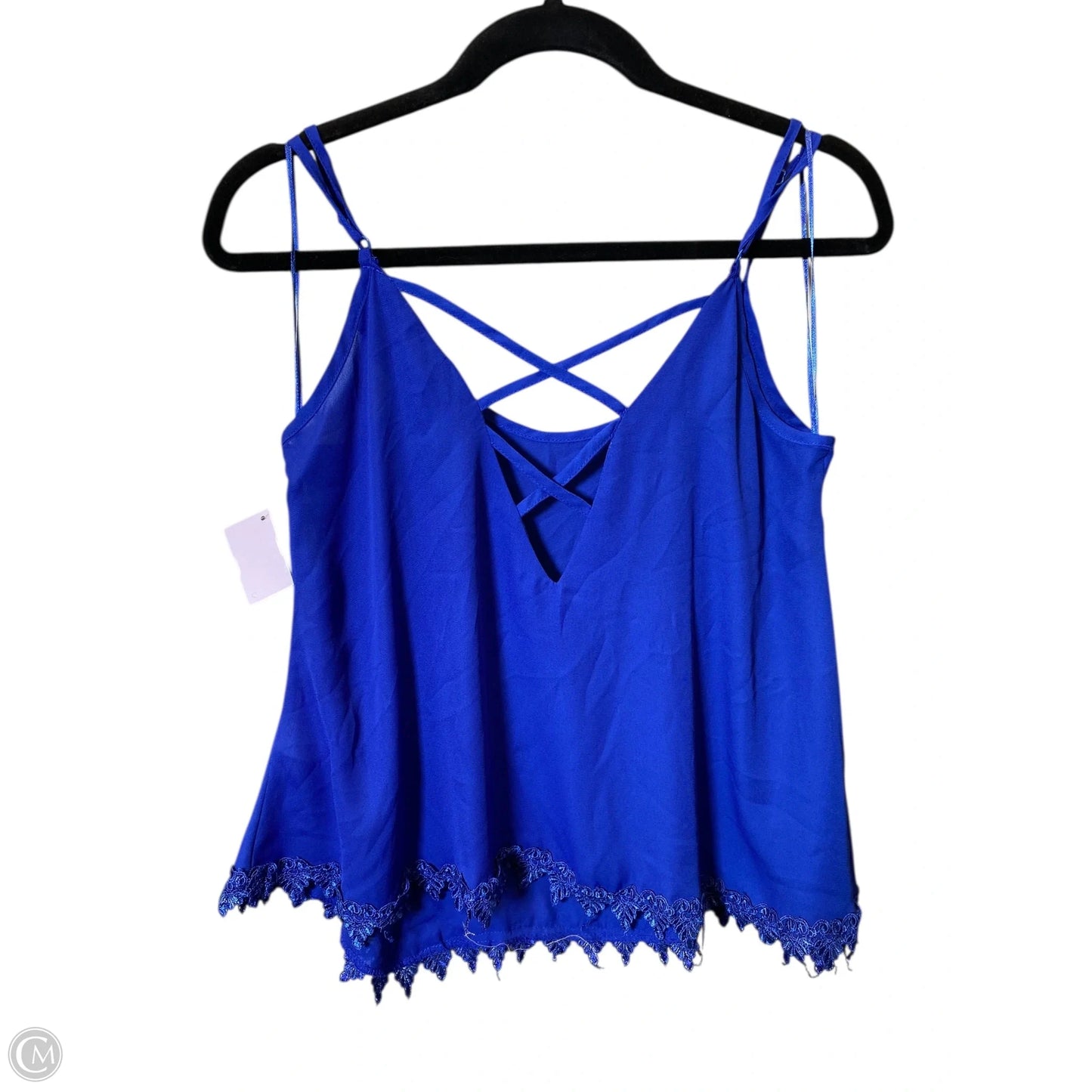 Tank Top By Cecico In Blue, Size: S