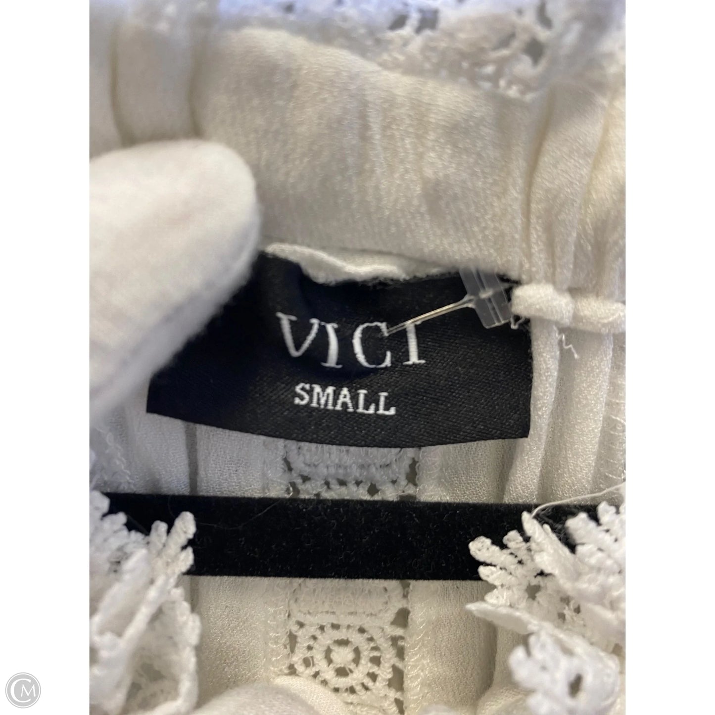 Top 3/4 Sleeve By Vici In White, Size: S