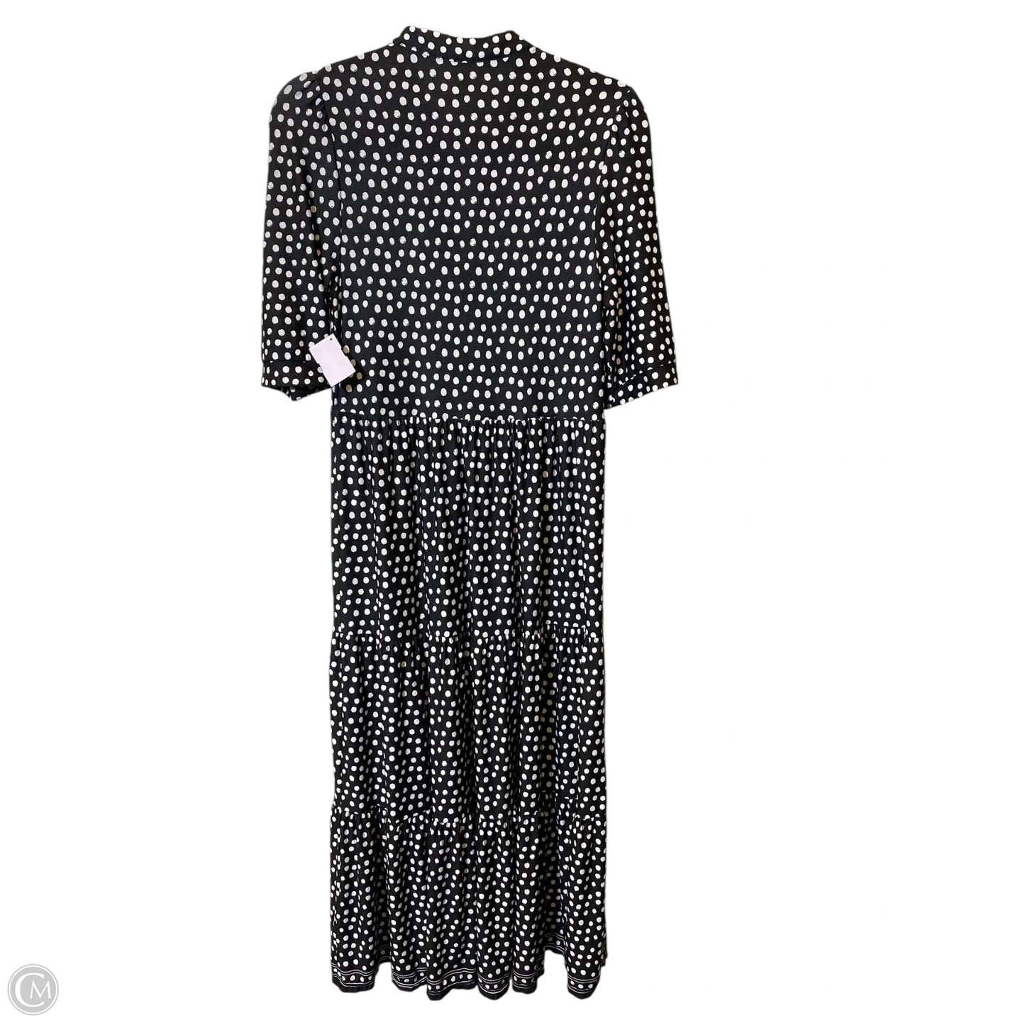 Dress Casual Maxi By Max Studio In Polkadot Pattern, Size: M