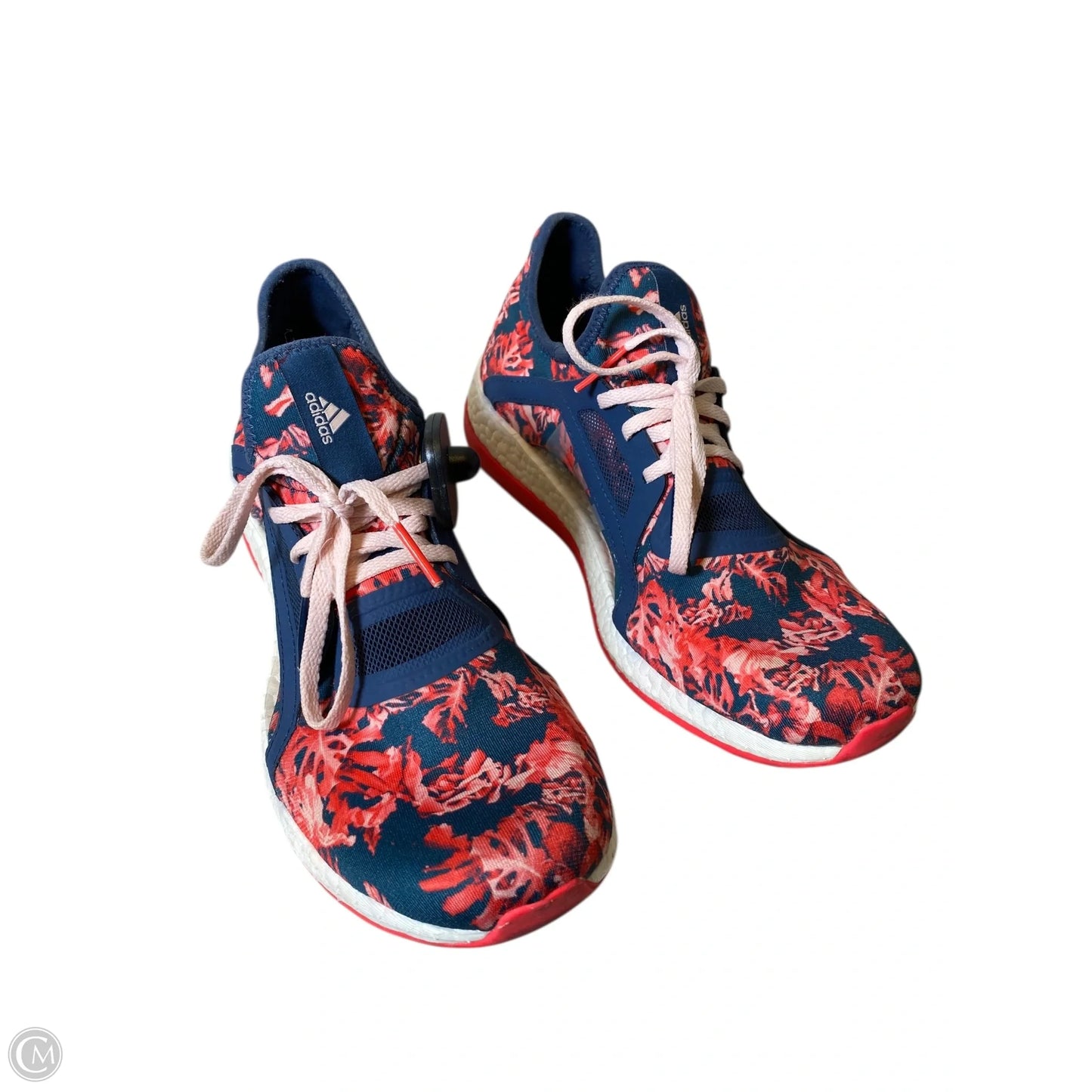 Shoes Sneakers By Adidas In Floral Print, Size: 11