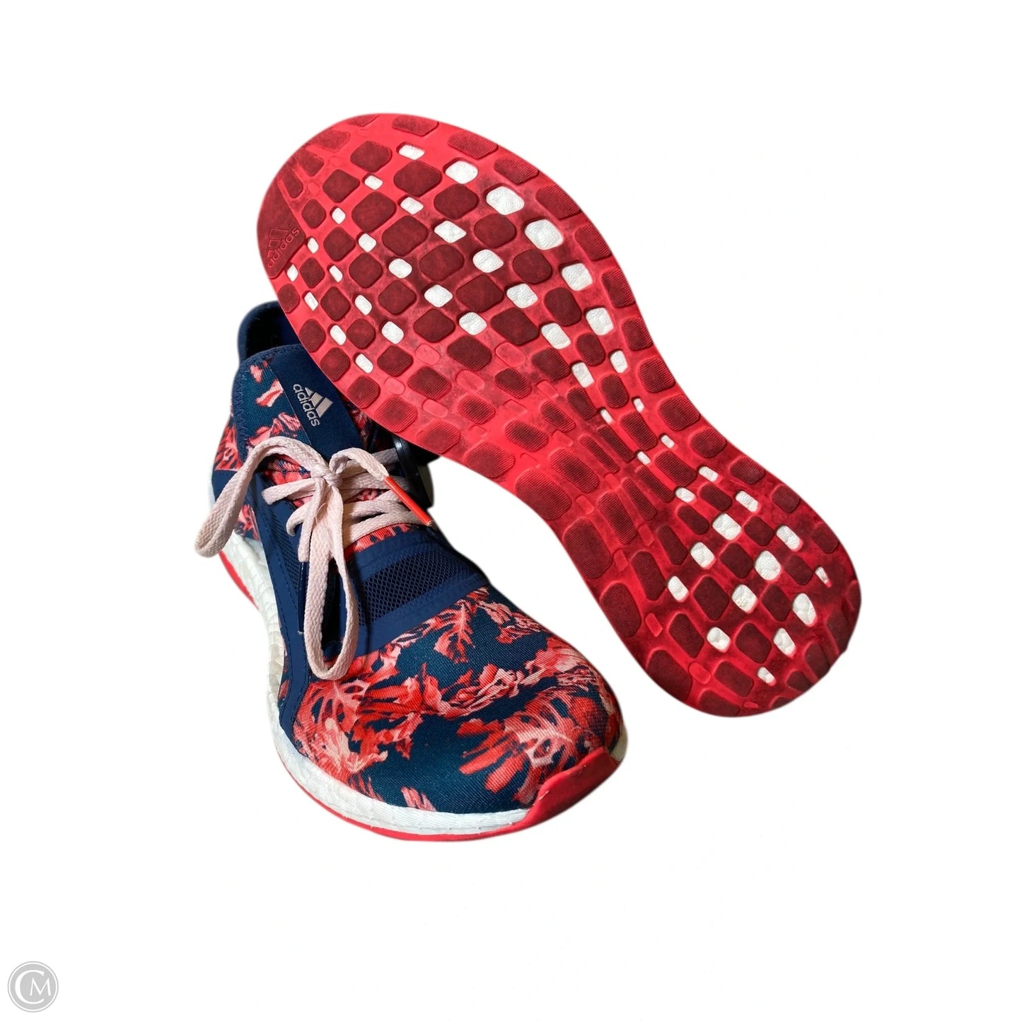 Shoes Sneakers By Adidas In Floral Print, Size: 11