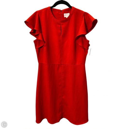 Dress Casual Short By Cmc In Red, Size: 10