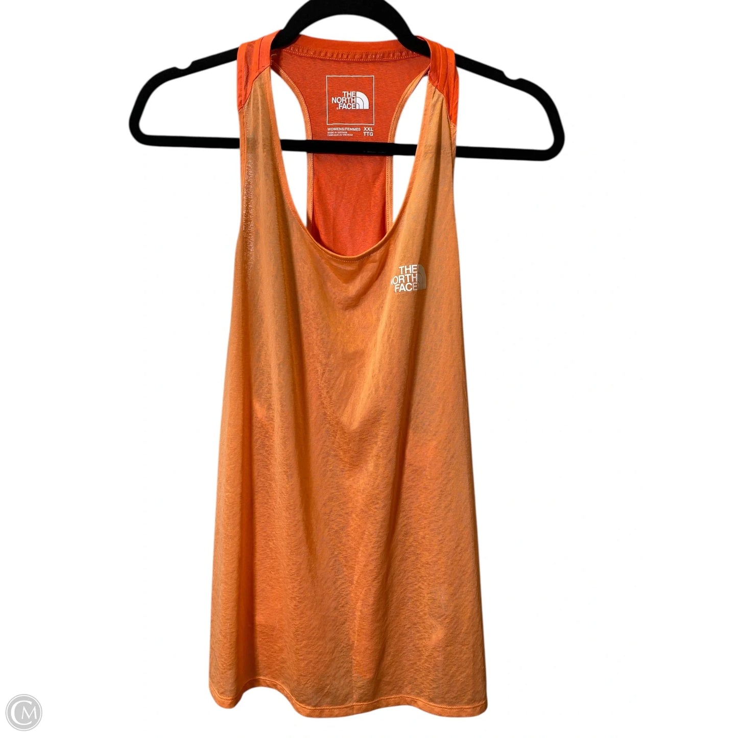 Athletic Tank Top By The North Face In Orange, Size: Xxl