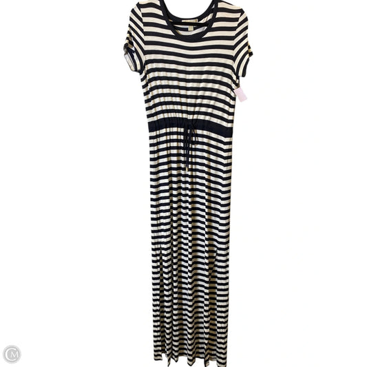 Dress Casual Maxi By Michael By Michael Kors In Striped Pattern, Size: M