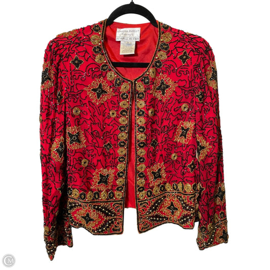 Cardigan By Adrianna Papell In Multi-colored, Size: L