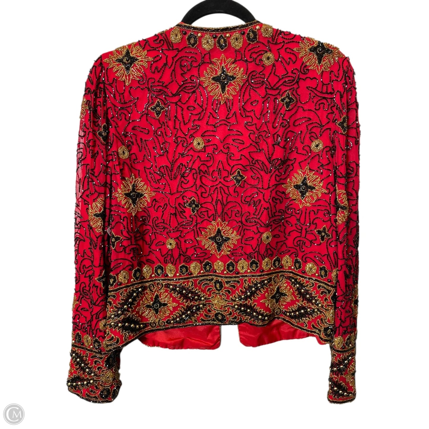 Cardigan By Adrianna Papell In Multi-colored, Size: L