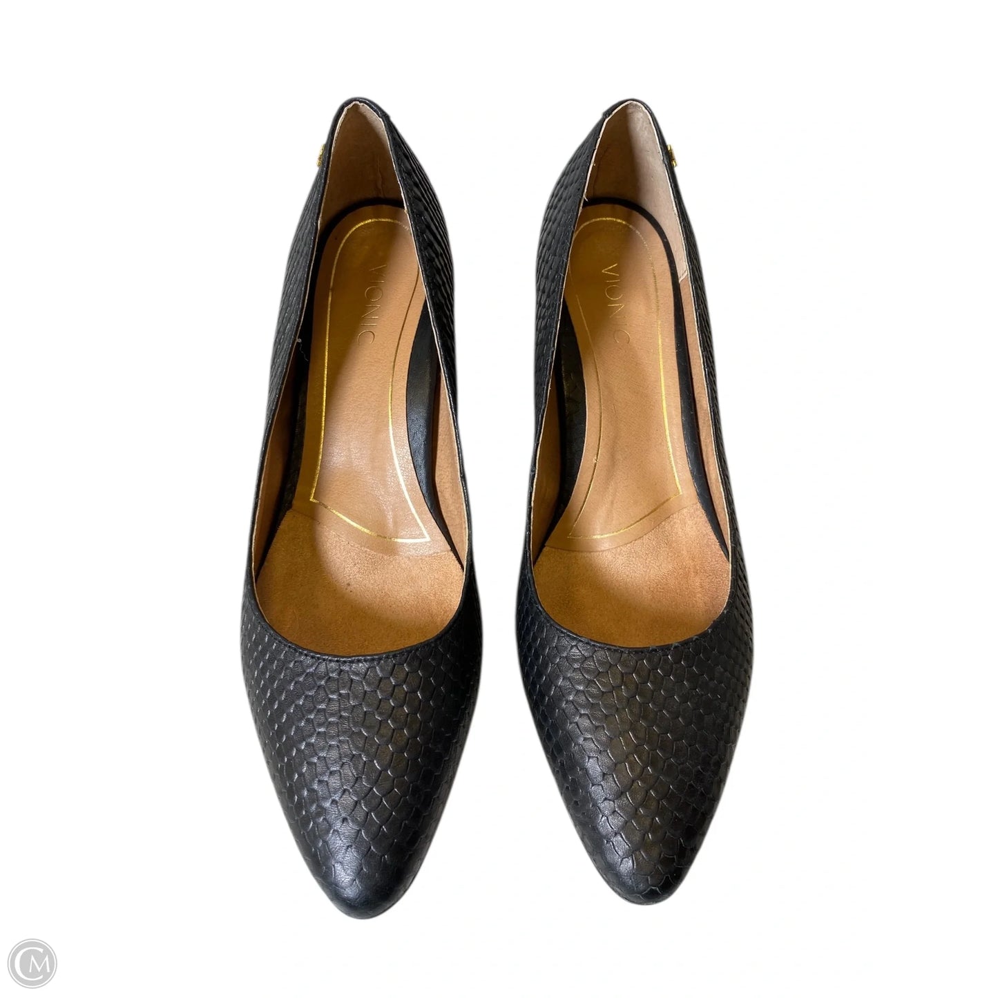 Shoes Heels Kitten By Vionic In Black, Size: 7.5