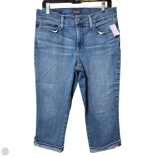 Jeans Cropped By Cmc In Blue, Size: 10