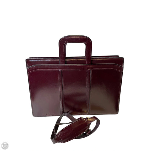 Laptop Bag Leather By Cmc, Size: Large