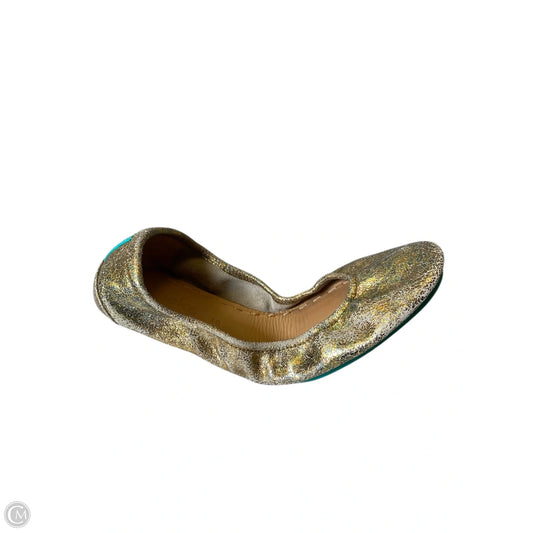 Shoes Flats By Tieks In Gold, Size: 10